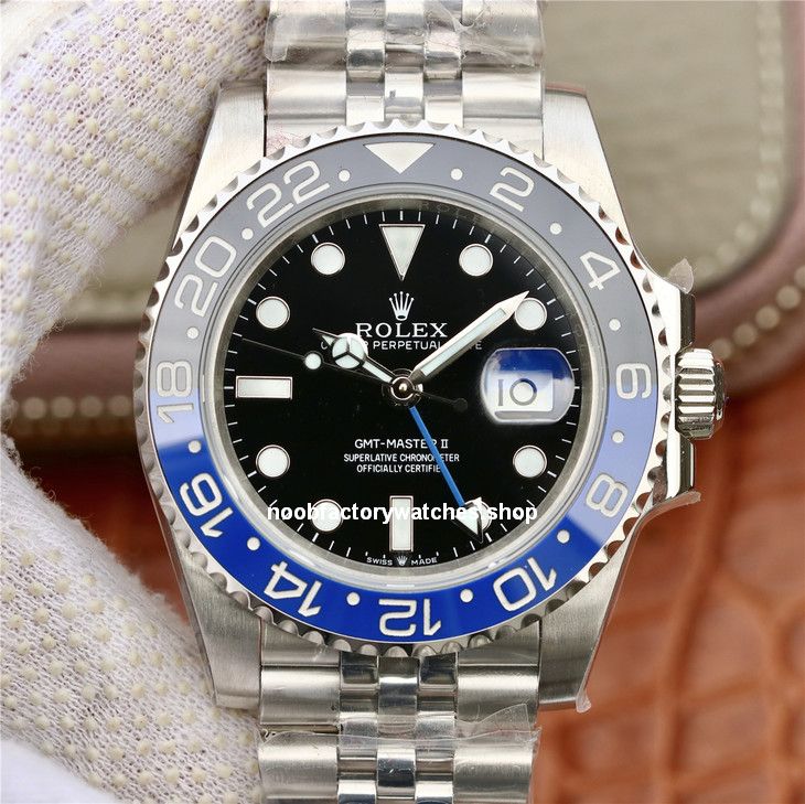 Rolex Gmt Master Ii blnr Batman 3186 The N Factory