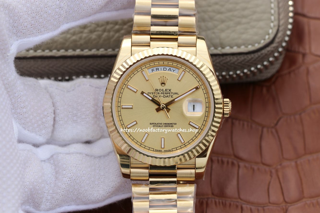 Rolex Yellow Gold President Day Date 40 2238 Cr The N Factory