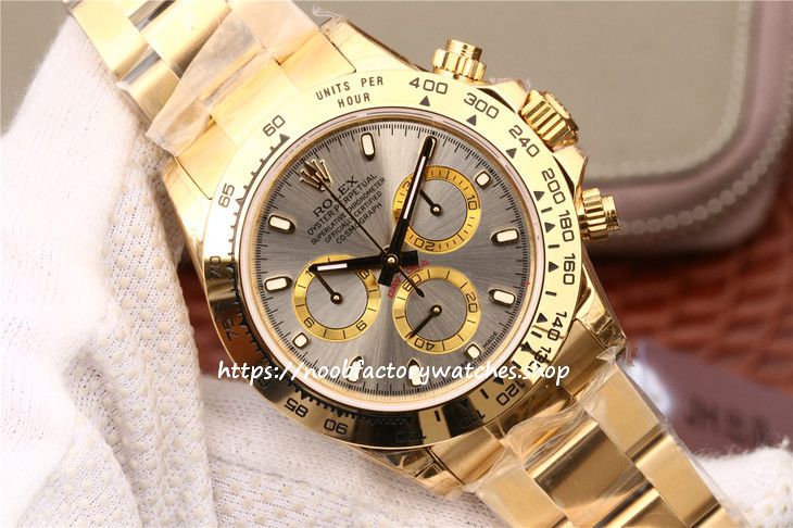 Rolex Cosmograph Daytona Gold Watch Steel The N Factory