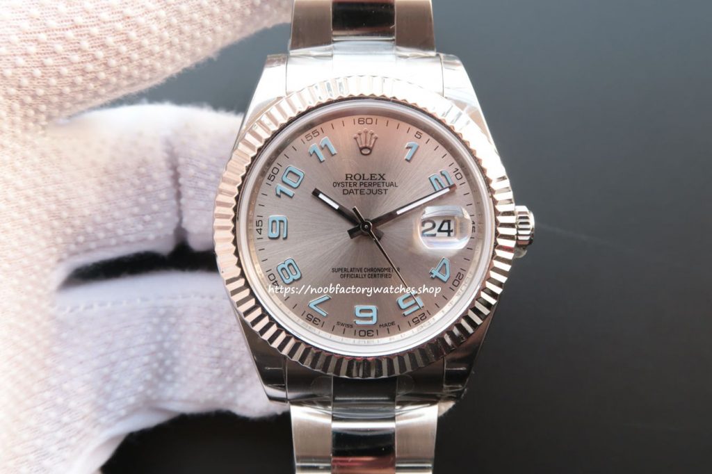 datejust 41 grey dial jubilee