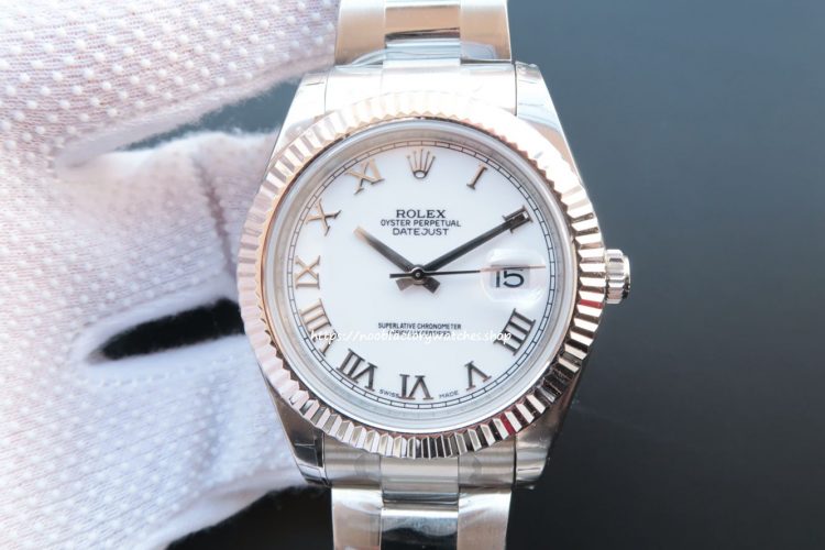 Franken Rolex Datejust II 41mm Steel White Gold 116334 The N Factory