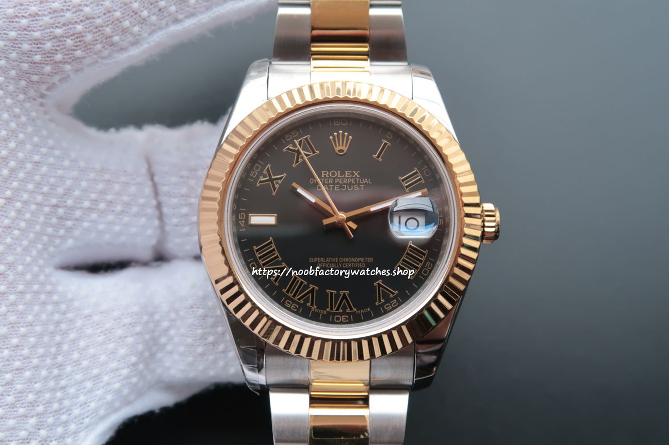 Franken Rolex Datejust 41Men's Watch 126333 - The N Factory