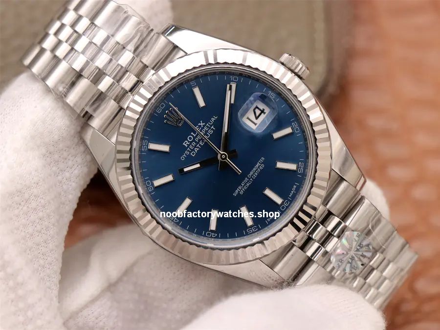 Rolex Datejust 126300 Blue Dial Stainless Steel Oyster Bracelet ARF ...