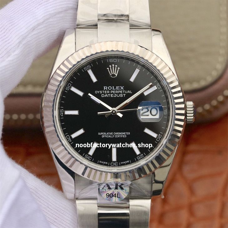 Rolex Datejust 41 Blue Dial Steel Men's Watch 126300-0002 black dial ...
