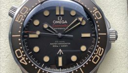 Omega Seamaster Diver 300 M 007 Titanium and NATO Original Straps  v3 best version vsf